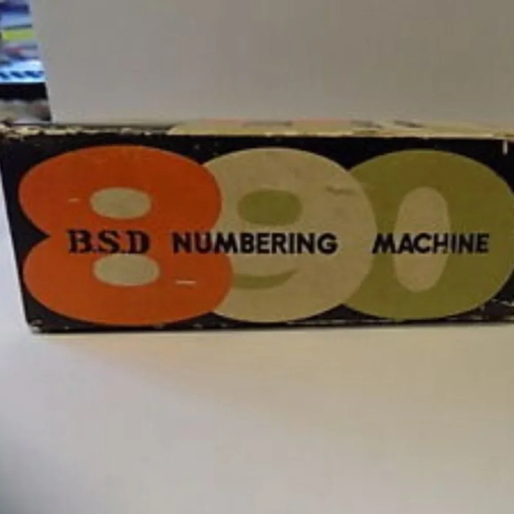 Vintage Numbering Machine Model‎ 5